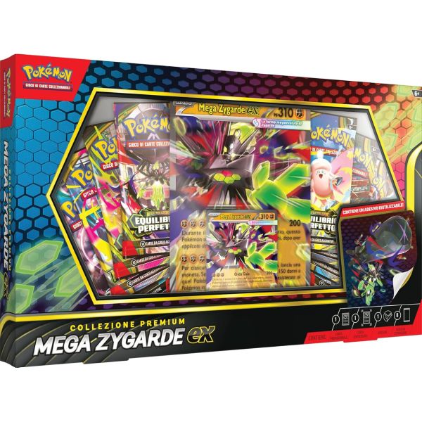 POKEMON Mega Zygarde EX –  Collezione Premium In Box (23x39cm)…x1